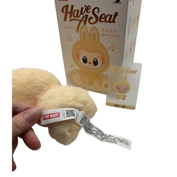 POP MART AUTHENTIC The Monsters Have a Seat LABUBU CONFIRMED Sisi US Yellow - Picture 3 of 4